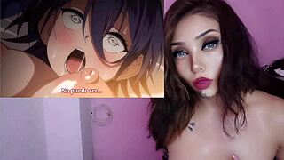 Hey manager, you ready for my huge tits and first anal creampie pounding?