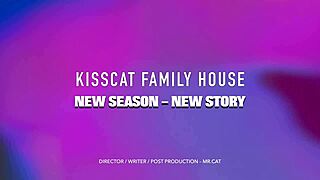 blindfolded kisscat blows step-nephew then takes mmf cum covered