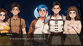 Farmer's lesbian outdoor hentai game memories with huge cock outfits ep 15