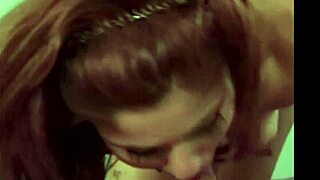 Amateur brunette babe fingered blown facialed in hardcore lick