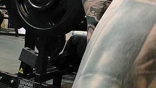 Watch This HOT MILF's BIG ASS Booty SHAKE At The GYM!