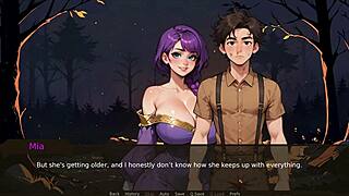 Farmer's lesbian outdoor hentai game memories with huge cock outfits ep 15