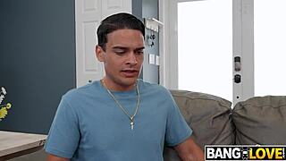 Ivy Strips Naked Next Door Guy Assfucks Petite Heat