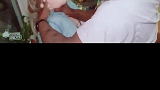 bbc bull ruins married whore while cuck hubby watches helplessly?