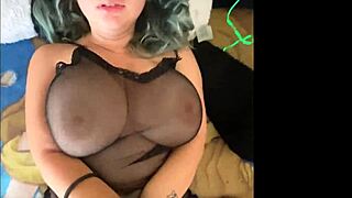 morning wood wakes big tit latina for rough bbc bouncing boobs fuck?