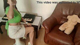 strict teacher ditches music for riding my cock as tantaly sex doll