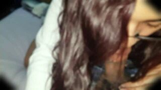 Stepdad's Thick Cock Makes Me Ride Him in Miniskirt Orgasm!