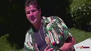 Naughty Ebony Milf Begs White Guy To Pummel Tight Ass Outdoors!