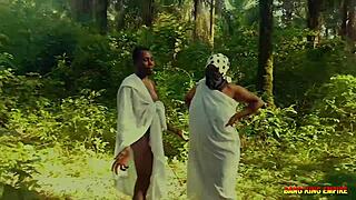 Naughty Ex-Gf Bent Over Outdoor Bush Bbc Doggystyle Deepthroat Cumshot