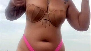 Beach Guy Pulls Out Dick To Prove Hardness