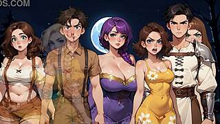 Farmer's lesbian outdoor hentai game memories with huge cock outfits ep 15
