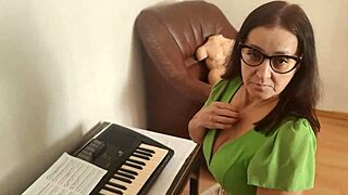 strict teacher ditches music for riding my cock as tantaly sex doll