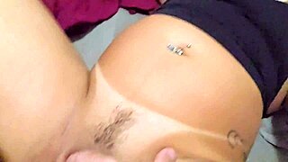 check out this homemade latina milf's huge clit pussy creampie interview