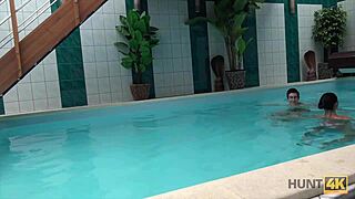 guy pays cash to finger and fuck hot czech girlfriend