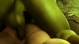 Futa rims deep before big cock tits bounce in monster action