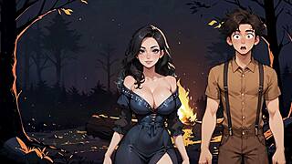 Farmer's lesbian outdoor hentai game memories with huge cock outfits ep 15