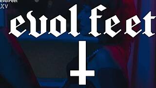 goddess feet domination footjob licking toes cum