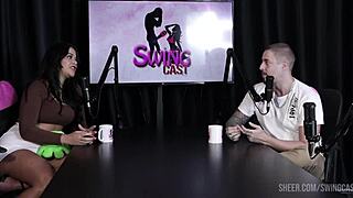 German Lexi Mallet Tifany Rocha Swing Cast Sheer Red Compilation