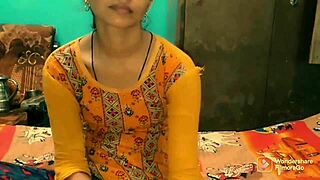 Desi Bhabhi's Heart Races in Passionate Devar Fuck Romance