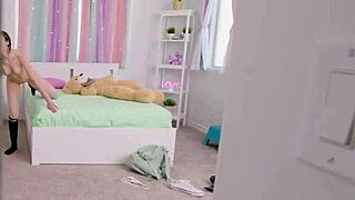 stepdaughter rides me cowgirl pov 😈