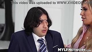 i couldn't believe hot milfs desiree dulce mia james took my virginity bent over