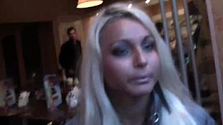 public toilet pussy cumshot