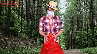 Caperucita's Costumed Doggystyle Cowgirl Cum Ride Trailer