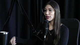 melina khalifa's flirty interview on porn cast brazil
