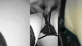 she gifted me lingerie then offered her tight curvy ass for riding