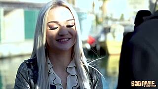 i wreck beautiful french blonde nathalie's tight milf ass