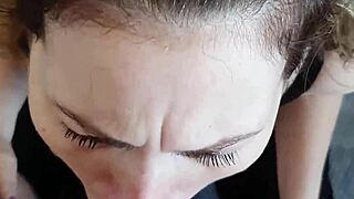karla's smoke chat sparks sloppy deepthroat facial