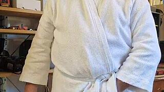 dirty old man chris strips nude exposing european homemade amateur body
