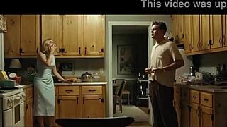 revolutionary road kitchen: celebrity milf fucked hard on counter passionately