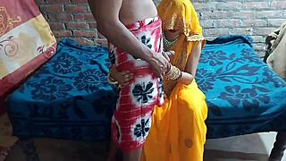 wife heading out but hubby insists on dirty creampie fuck in hindi 😏🍆💦