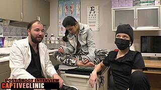 Stacy Shepard stars in strangers in the night unfair edition backstage with nurse patient play