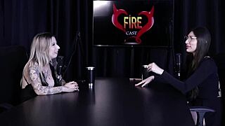 melina khalifa's flirty interview on porn cast brazil