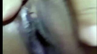 Wet housewife sneaks bedroom pussy licking with cute friend while hubby's away