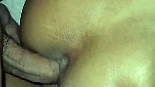 Venezuelan Wife Takes Huge Anal from Husband Deep