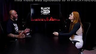 so this liberal redhead is the only one who talks like that on the porn site huh