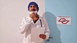 Infiel Wife Fucks Gynecologist as Cuck Waits in Hospital