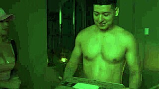 delivery babe shakes huge tits for top rating shakes ass too