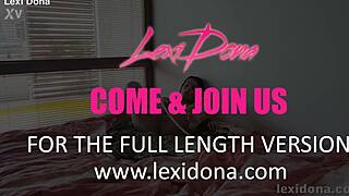 lexidona pumps her swollen trimmed pussy nude homemade solo