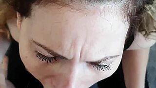 karla's smoke chat sparks sloppy deepthroat facial