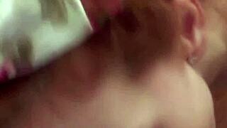 watch karla rose gag sloppy on my cock, condom and all!