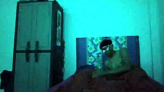 Big ass latina stepmom left alone with stepson on halloween in bedroom