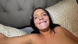 Mommy's holes gagged deepthroated by two monster cocks!! 😩🍆