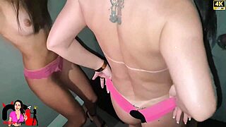 Taking My 18-Year-Old Stepdaughter To Gloryhole For Strangers!
