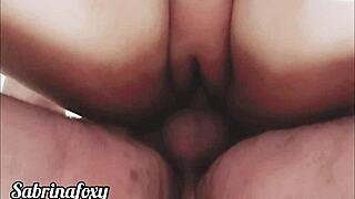 Full thick cock anal creampie with curvy neighbor bent over doggystyle