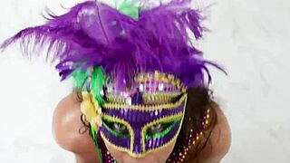i crave busty camela clutch's oiled thick ass on mardi gras