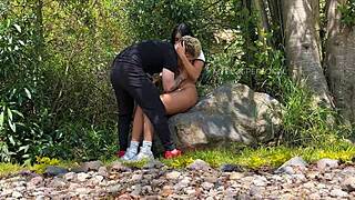 hey wanna see us amateurs fuck with my stepbro by the river?